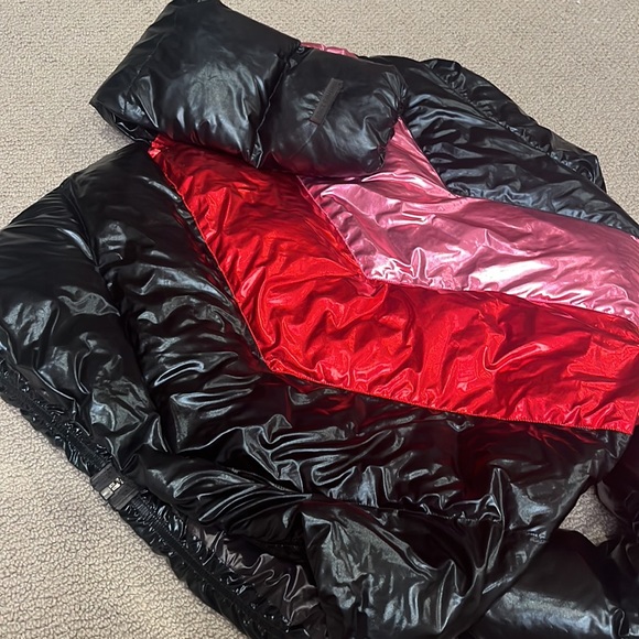 juicy couture black label puffer jacket XL - Picture 7 of 8